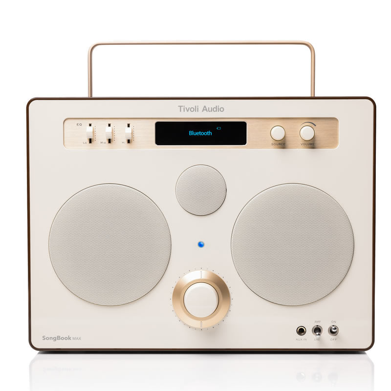 Tivoli Audio Song Book MAX Bluetooth høyttaler (krem/brun)
