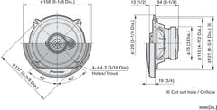 Pioneer TS-A1371F bilhøyttaler (13 cm, 5,25")