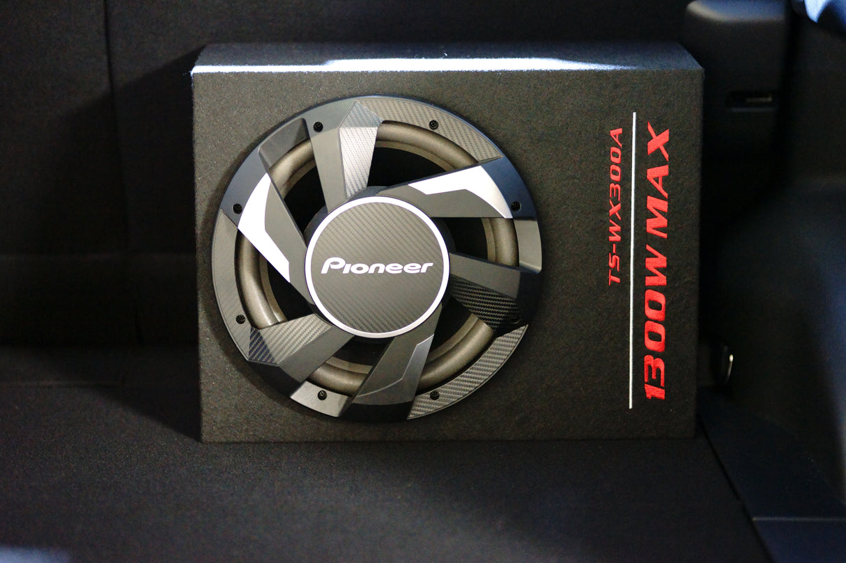 Pioneer TS-WX300A aktiv subwoofer med innebygd D-klasse forsterker