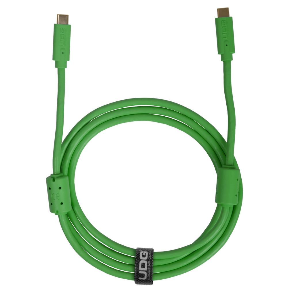 UDG Ultimate Cable USB 3.2 C-C Grønn Rett 1,5m