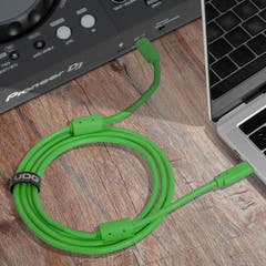 UDG Ultimate Cable USB 3.2 C-C Grønn Rett 1,5m