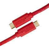 UDG Ultimate Cable USB 3.2 C-C Rød Rett 1,5m