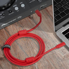 UDG Ultimate Cable USB 3.2 C-C Rød Rett 1,5m