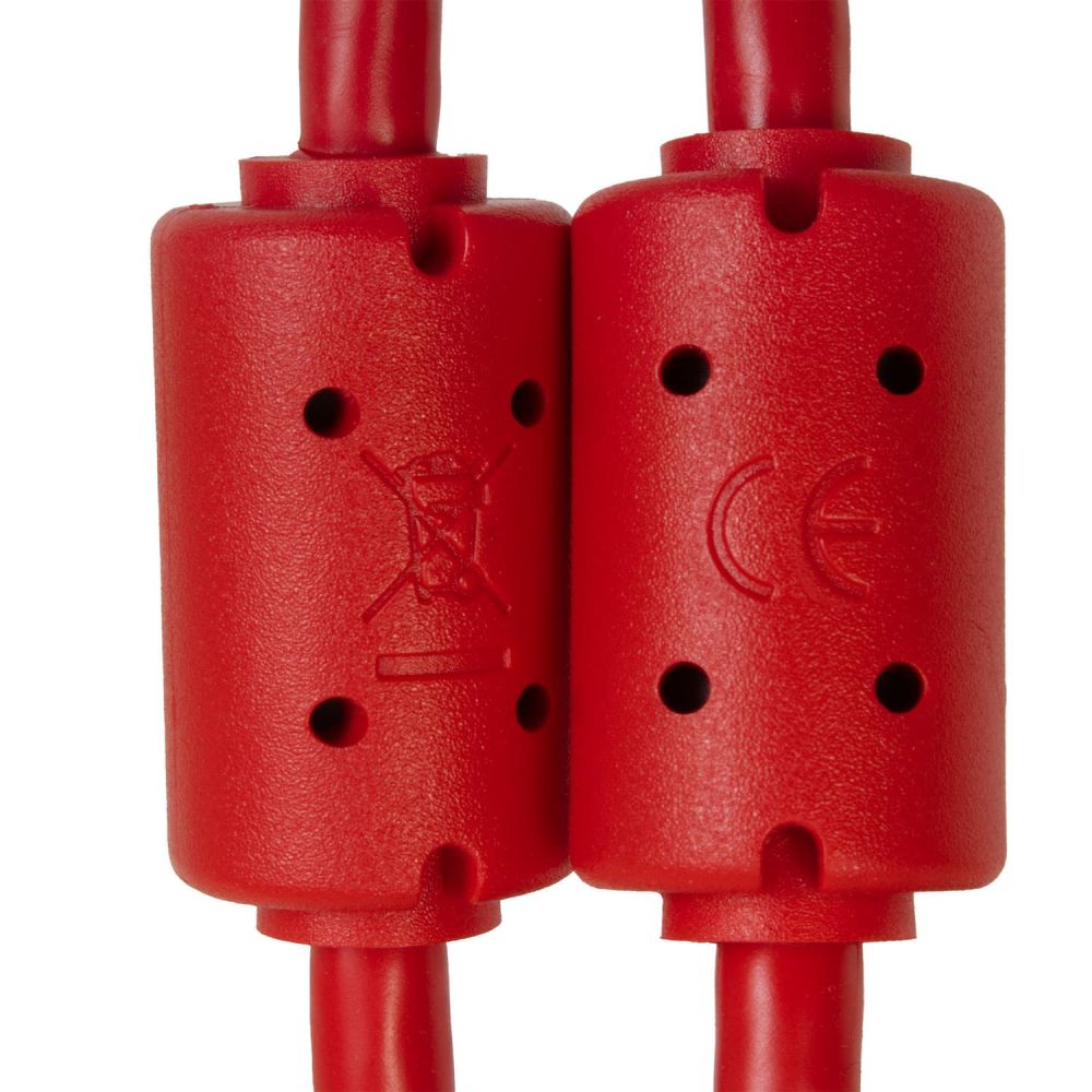 UDG Ultimate Cable USB 3.2 C-C Rød Rett 1,5m