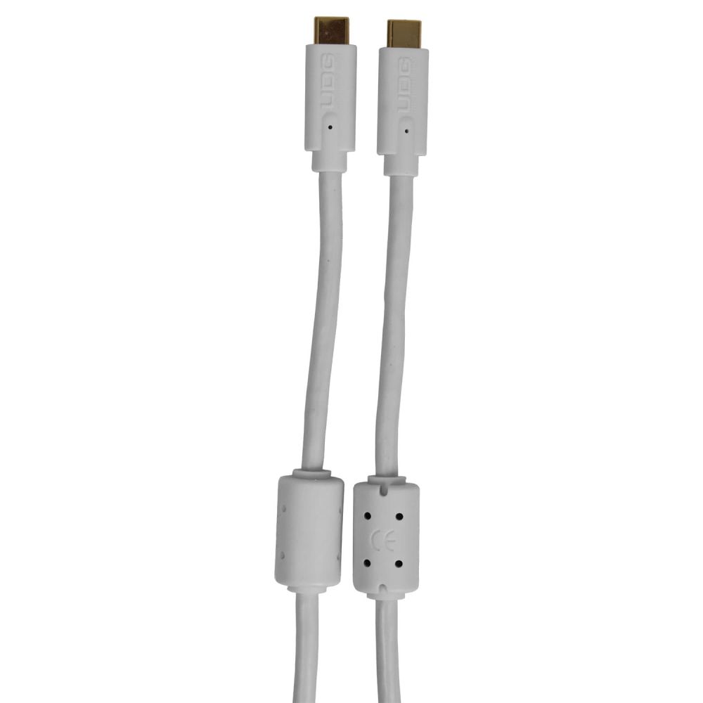 UDG Ultimate Cable USB 3.2 C-C Hvit Rett 1,5m