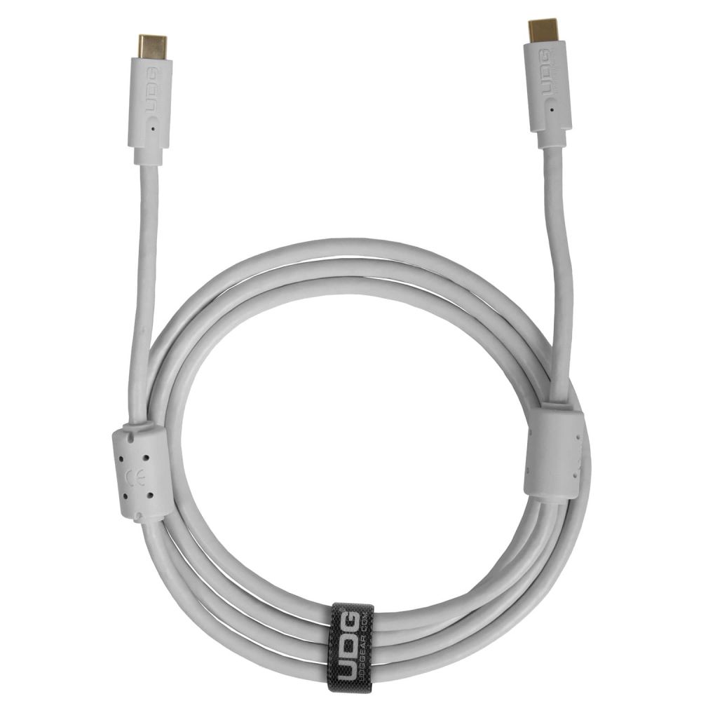 UDG Ultimate Cable USB 3.2 C-C Hvit Rett 1,5m