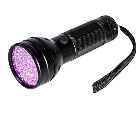 UV-lommelykt med 51 lysdioder