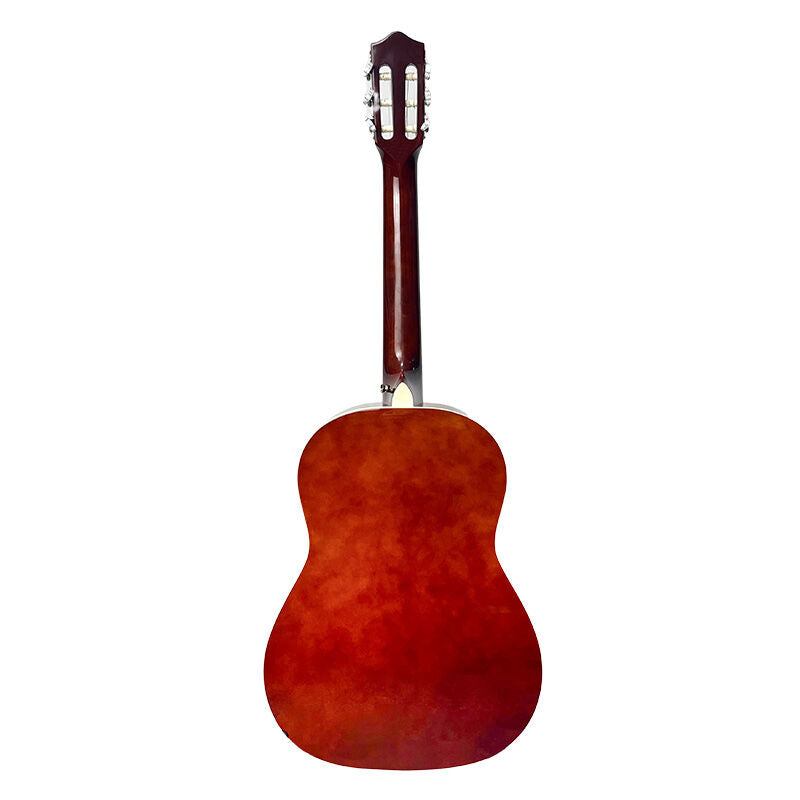 V-Tone CG TWO NT Klassisk Gitarer 4/4 startsett i natur med veske og tilbehør