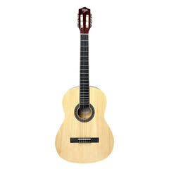 V-Tone CG TWO NT Klassisk Gitarer 4/4 startsett i natur med veske og tilbehør