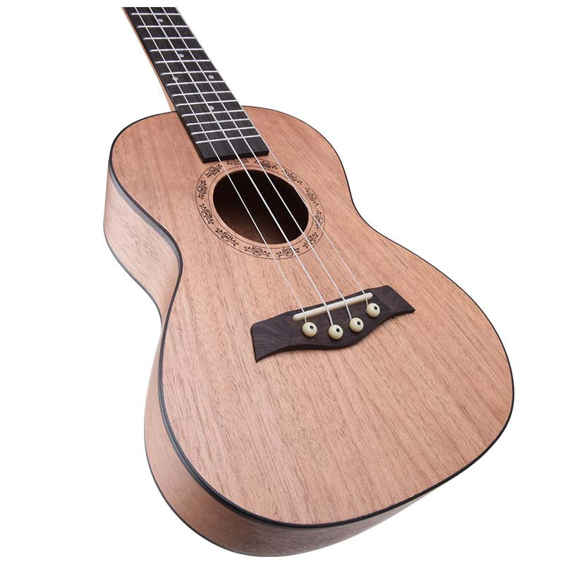 V-Tone UK23 Wood Ukulele 23 med veske og tilbehør