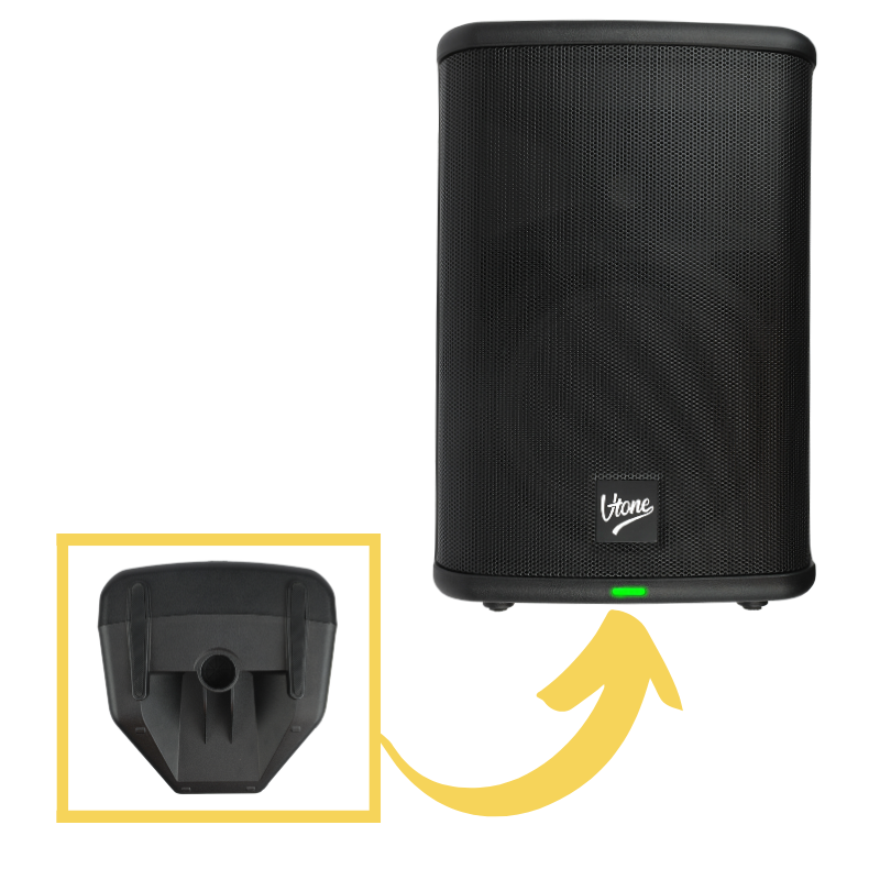 V-TONE ALPHA 8 aktiv høyttaler med batteri