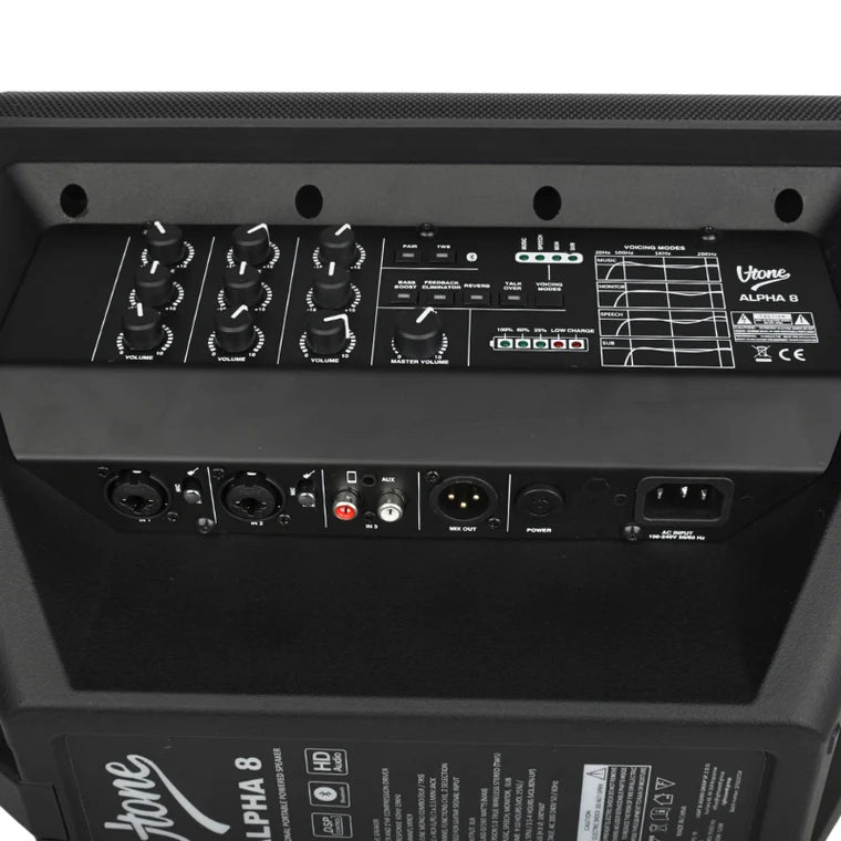 Atomic P70B - batterihøyttaler/mikrofon-pakke