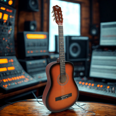 V-Tone BCG SB klassisk nybegynnergitar 4/4, Sunburst