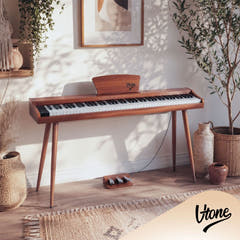 V-TONE BL-130 El-piano (mørkt tre)
