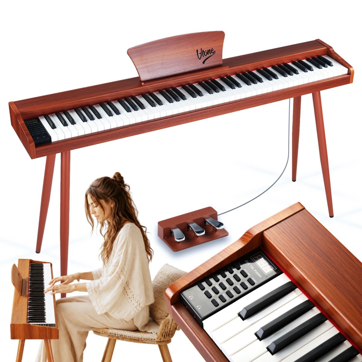 Grooveland DDP-140 El Piano (Mørk)