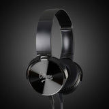 V-TONE ED PRO-1 HP Lukkede over-ear hovedtelefoner, sort