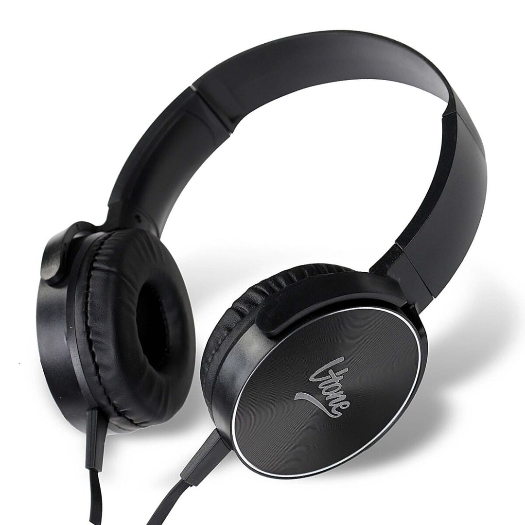 V-TONE ED PRO-1 HP Lukkede over-ear-hodetelefoner, svarte