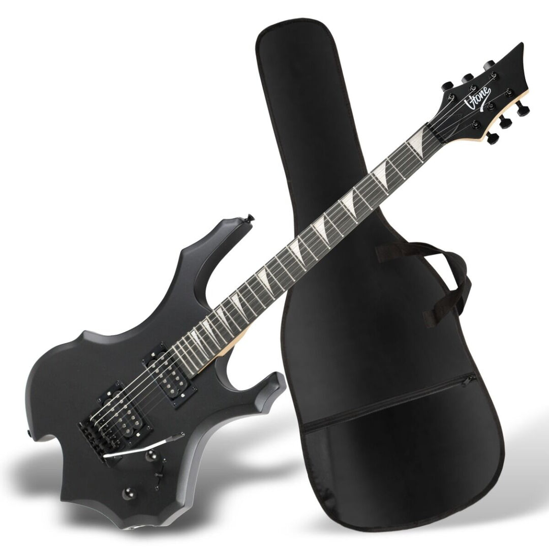 V-TONE EGS 39 MBK elektrisk gitarpakke 4/4, svart