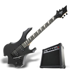 V-TONE EGS 39 MBK elektrisk gitarpakke 4/4, svart