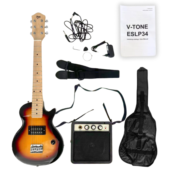 V-TONE ESLP34 SB 1/2 Elektrisk gitar