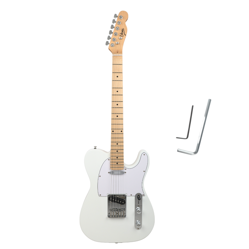 V-Tone ETL39 WH 4/4 elgitar, hvit