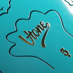 Tongue Drum 12" Cyan inkl. veske (13 toner C-skala)
