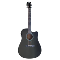 V-TONE VEAG1 CE BK elektroakustisk gitar 4/4 dreadnought cutaway svart
