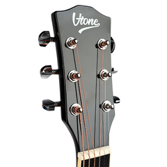 V-TONE VEAG1 CE BK elektroakustisk gitar 4/4 dreadnought cutaway svart