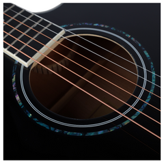 V-TONE VEAG1 CE BK elektroakustisk gitar 4/4 dreadnought cutaway svart