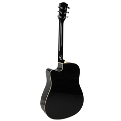 V-TONE VEAG1 CE BK elektroakustisk gitar 4/4 dreadnought cutaway svart