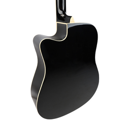 V-TONE VEAG1 CE BK elektroakustisk gitar 4/4 dreadnought cutaway svart
