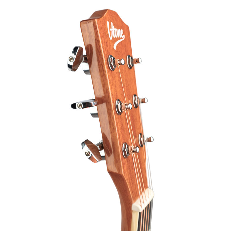 V-TONE VEAG1 CE NT Elektroakustisk Gitar 4/4 Dreadnought Cutaway – Natur