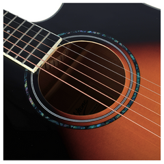 V-TONE VEAG1 CE VS elektro-akustisk gitar 4/4 dreadnought cutaway sunburst