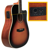 V-TONE VEAG1 CE VS elektro-akustisk gitar 4/4 dreadnought cutaway sunburst