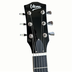 V-TONE VLP1 BK Elektrisk Gitar 4/4 Les Paul HH – Black Gloss