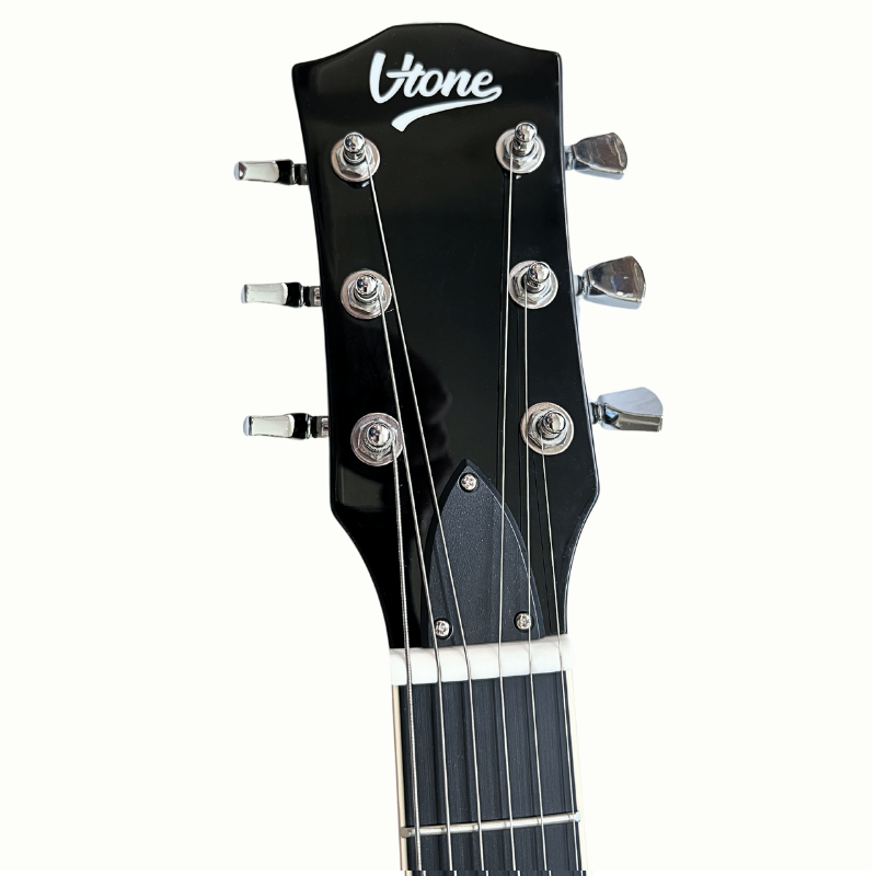 V-TONE VLP1 BK Elektrisk Gitar 4/4 Les Paul HH – Black Gloss