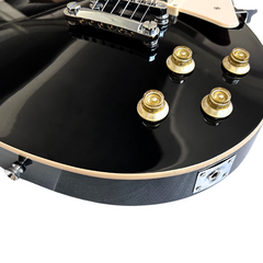 V-TONE VLP1 BK Elektrisk Gitar 4/4 Les Paul HH – Black Gloss