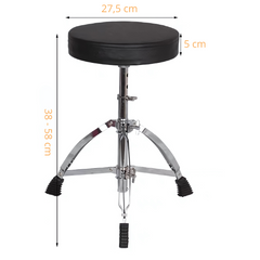 Barn trommestol 38-58 cm. 50 kg.