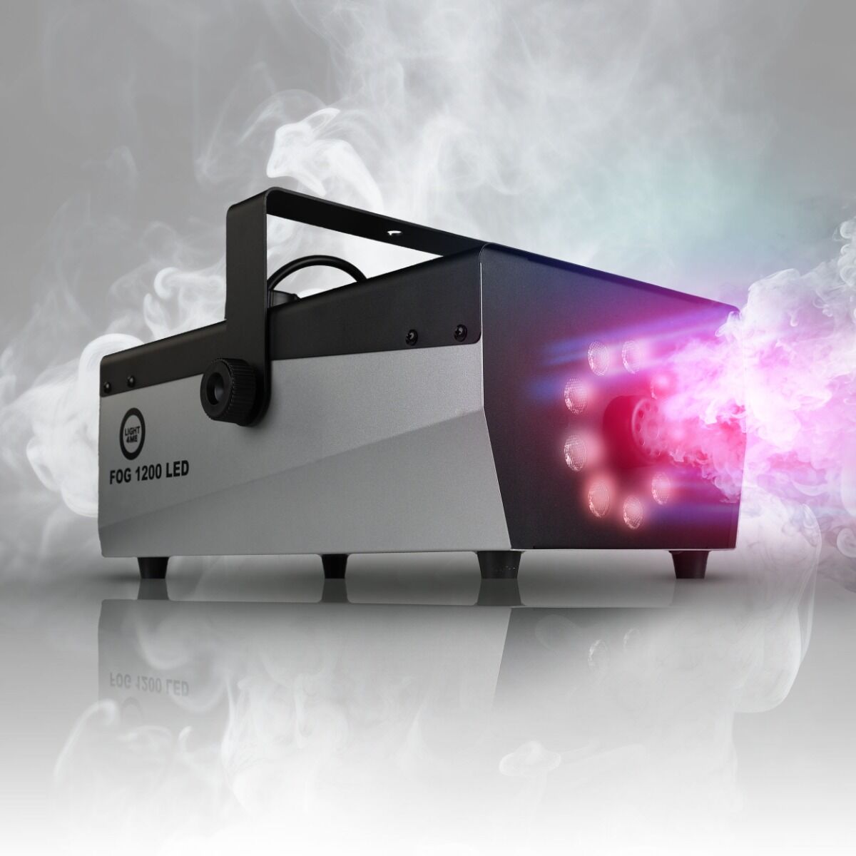 Light4Me Fog 1200 LED V2 Røykmaskin 1200W med LED