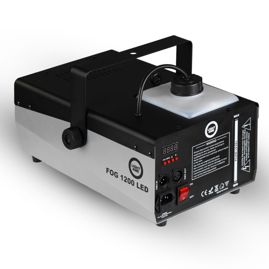 Light4Me Fog 1200 LED V2 Røykmaskin 1200W med LED