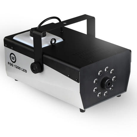 Light4Me Fog 1200 LED V2 Røykmaskin 1200W med RGBW LED & DMX