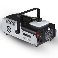 Light4Me Fog 1200 Røykmaskin 1200W med trådløs og kablet fjernkontroll