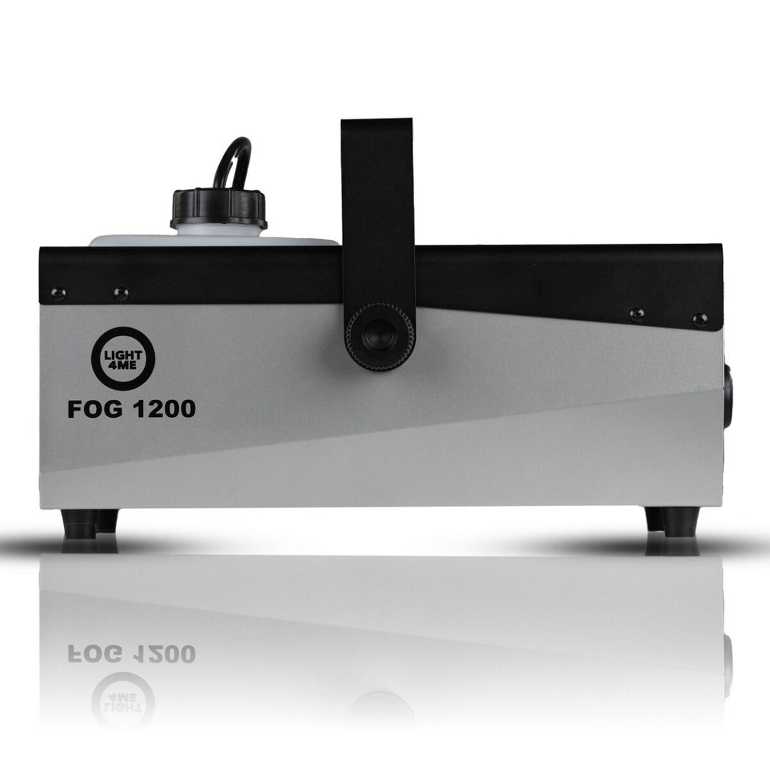 Light4Me Fog 1200 V2 Røykmaskin 1200W med Trådløs Fjernbetjening & DMX