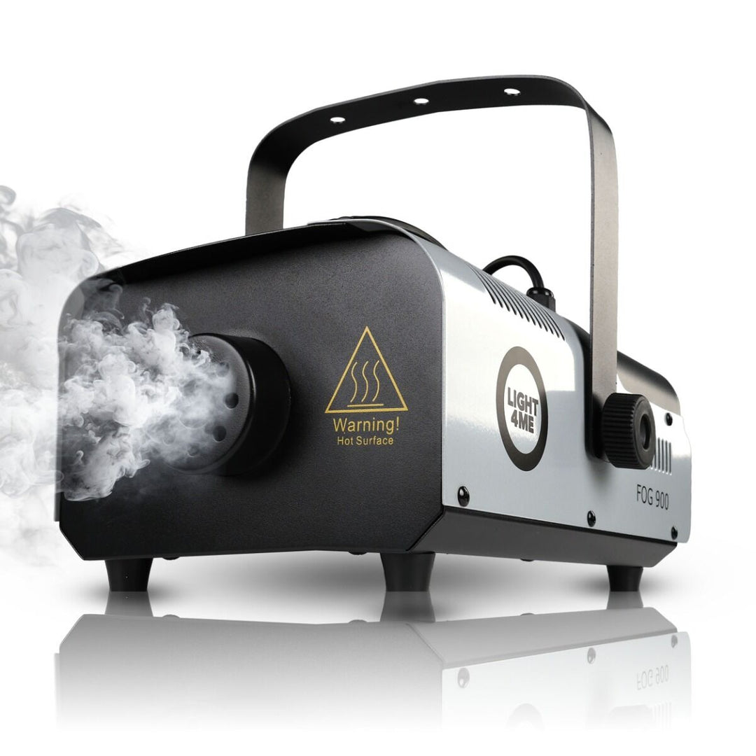 Light4Me Fog 900 Røykmaskin 900W med Trådløs Fjernbetjening