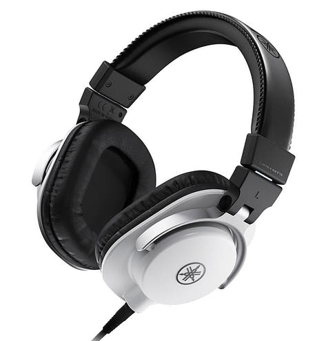 Yamaha HPH-MT5 Studio-hodetelefoner (hvit)