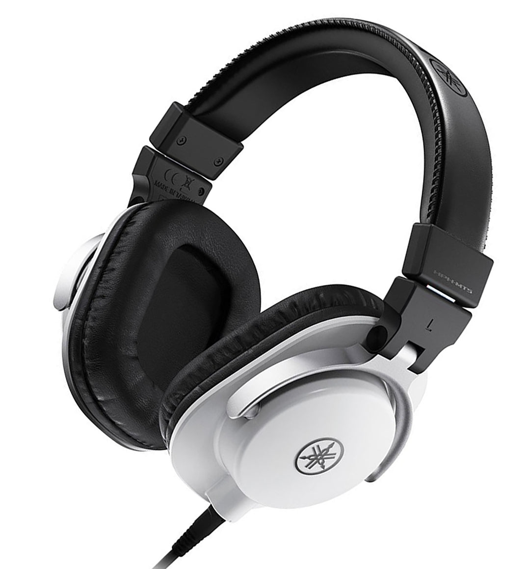 Yamaha HPH-MT5 Studio-hodetelefoner (hvit)