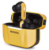 Aiwa ETWS-330YL TWS-øretelefoner, Gul