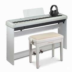 Grooveland P450 komplett Piano Pack (Hvit)