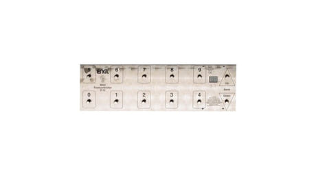 Gator ENGL Z12 MIDI fotkontroller, 128 plasser