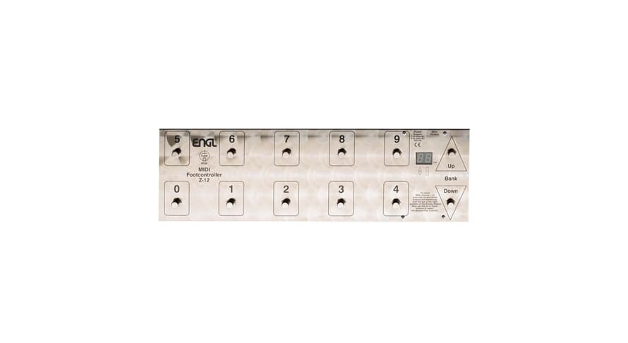 Gator ENGL Z12 MIDI fotkontroller, 128 plasser
